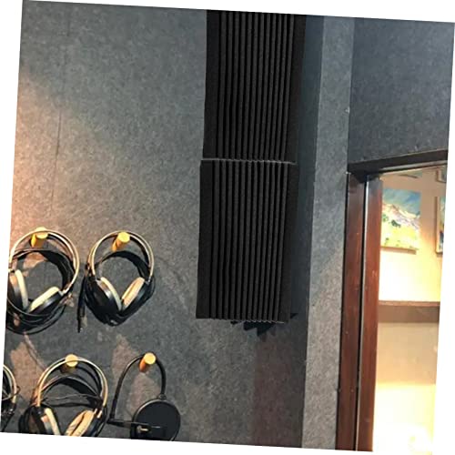 3 Piezas Baldosas Acústicas de Pared en Forma de Engranaje para Esquinas para Espacios de Música Interiores miniatura 2
