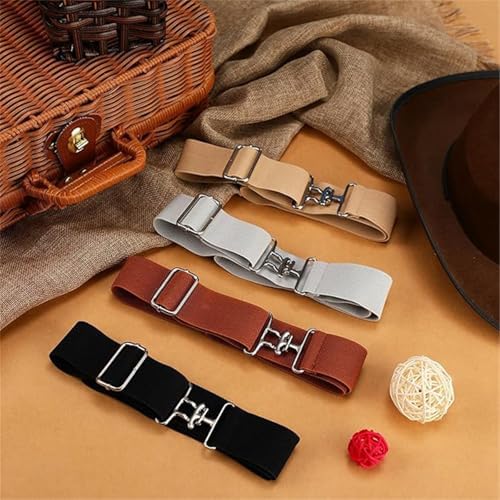 BOGEEL Elastic Equestrians Belt with Hook Buckle for Men and Women Adjustable Length for Horse Riding and Outdoor Activity — view 6