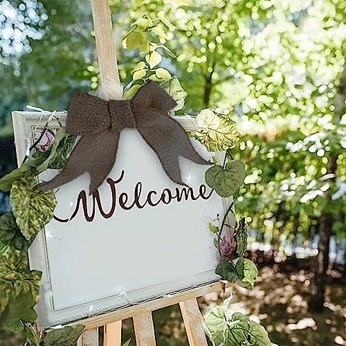 MuRealy Fita de serapilheira cinza premium, 5 cm com fio, 6 metros, rústico, Natal, embrulho de pres