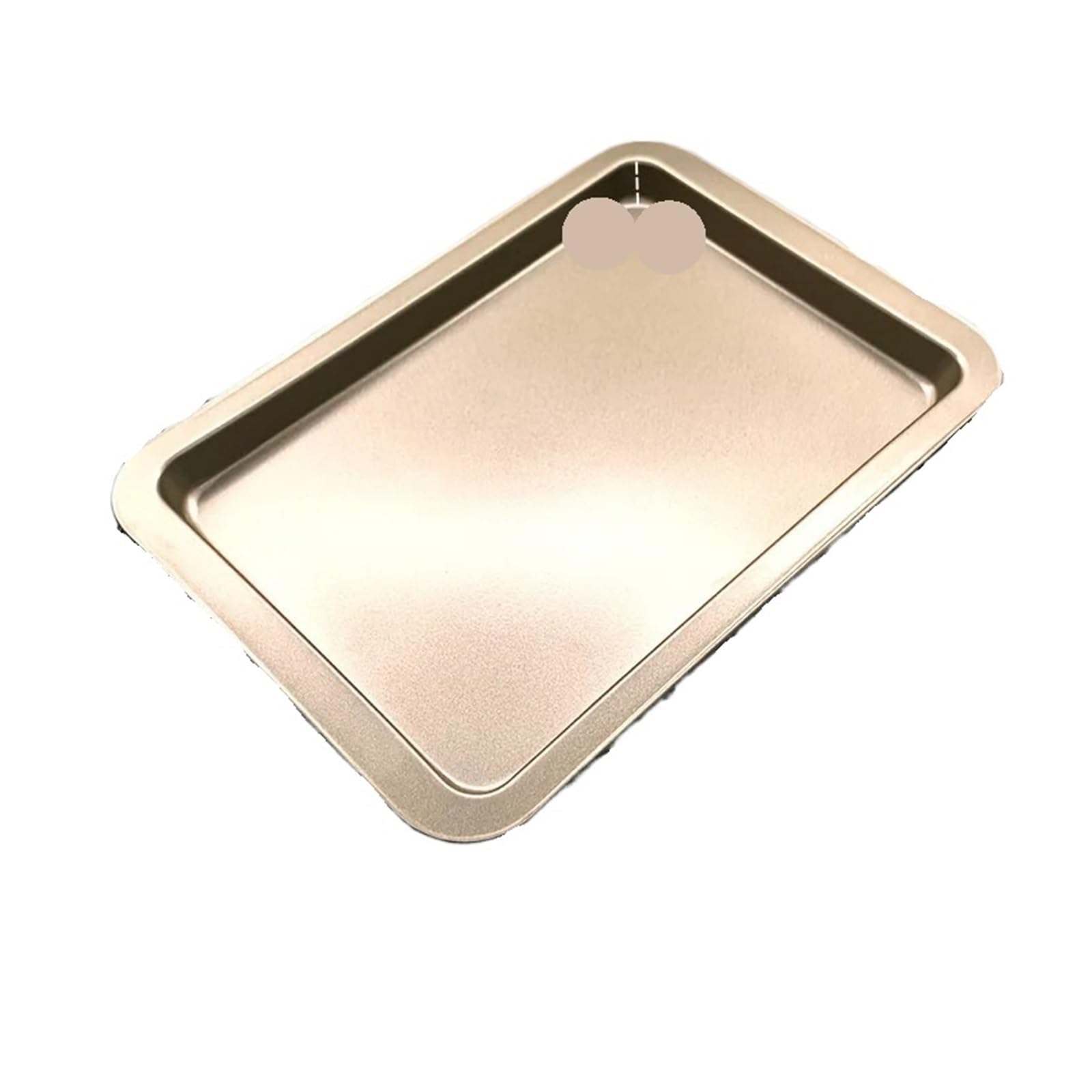 Plaque de cuisson rectangulaires Large Gold Plate en acier carbone