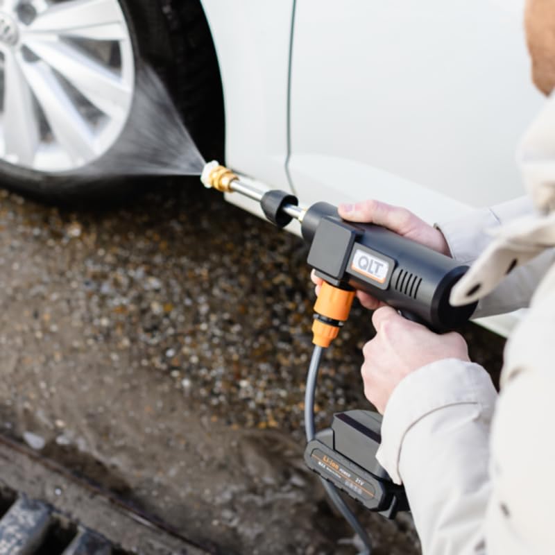 Nettoyeur à Pression Electrique - Venteo - Portable - Sans fil - Idéal pour laver la voiture, le mobilier et le jardin