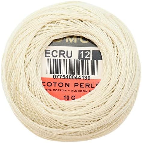 DMC 116 12-Ecru Pearl Cotton Thread Balls, Ecru, Size 12 image 4