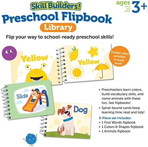 Learning Resources Rapid Skills!! English Vocabulary Mini Picture Book Set English for Toddlers LER6190 Genuine Product