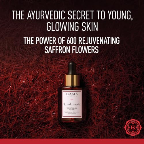 Image of Kama Ayurveda Kumkumadi Youth-Revistalising Facial Oil | Rich in Vitamin A & C