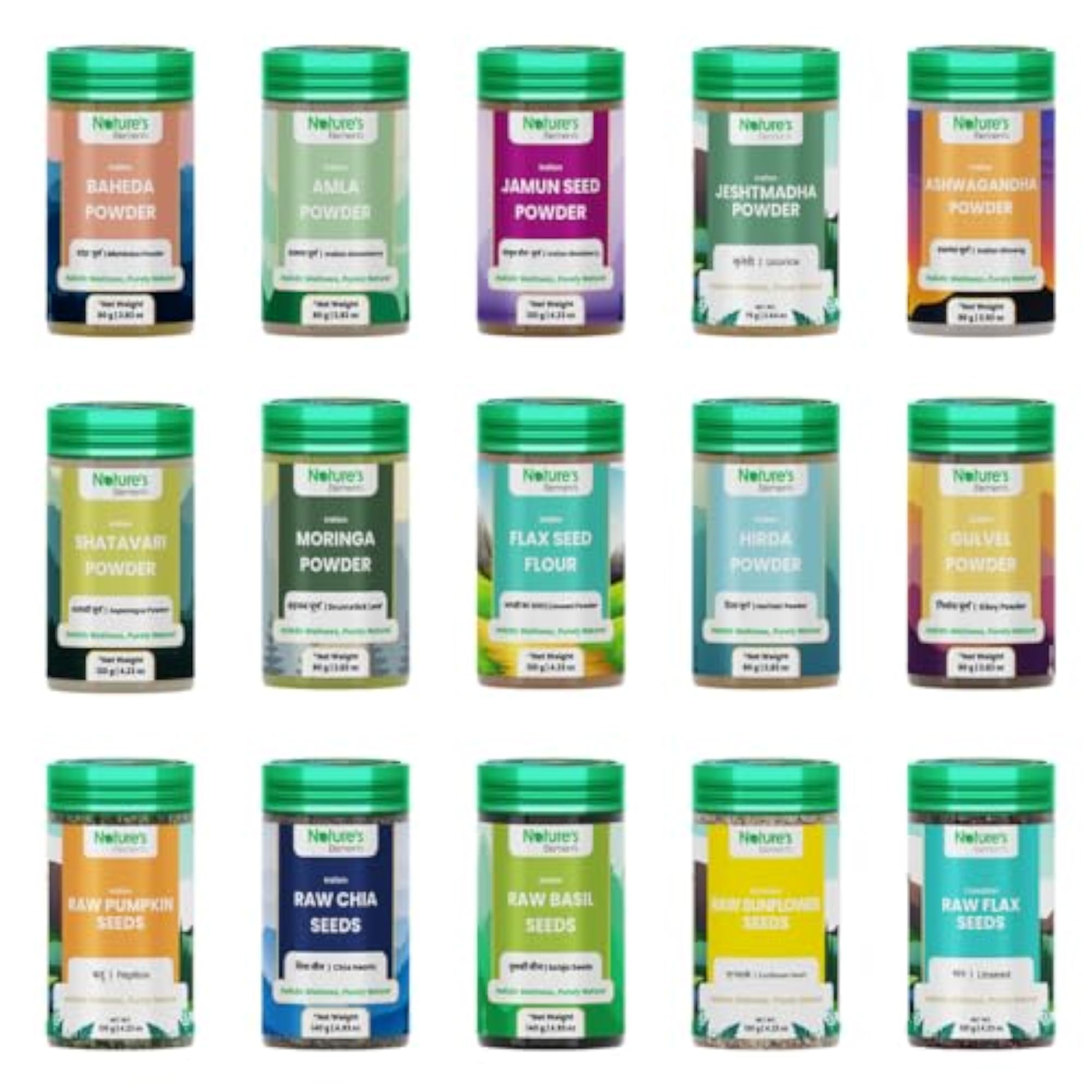 Nature's Elements Amla Powder, 100% Pure Herbal