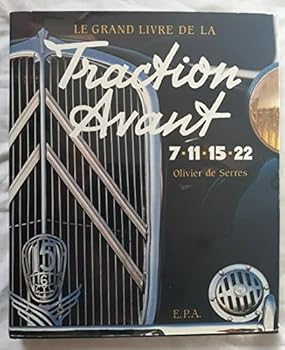 Hardcover Le grand livre de la traction avant [French] Book