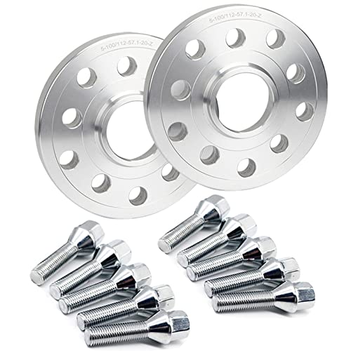 Cales de roue 5x112 et 5x100 avec visserie 14x1,5 pour élargisseur de voie