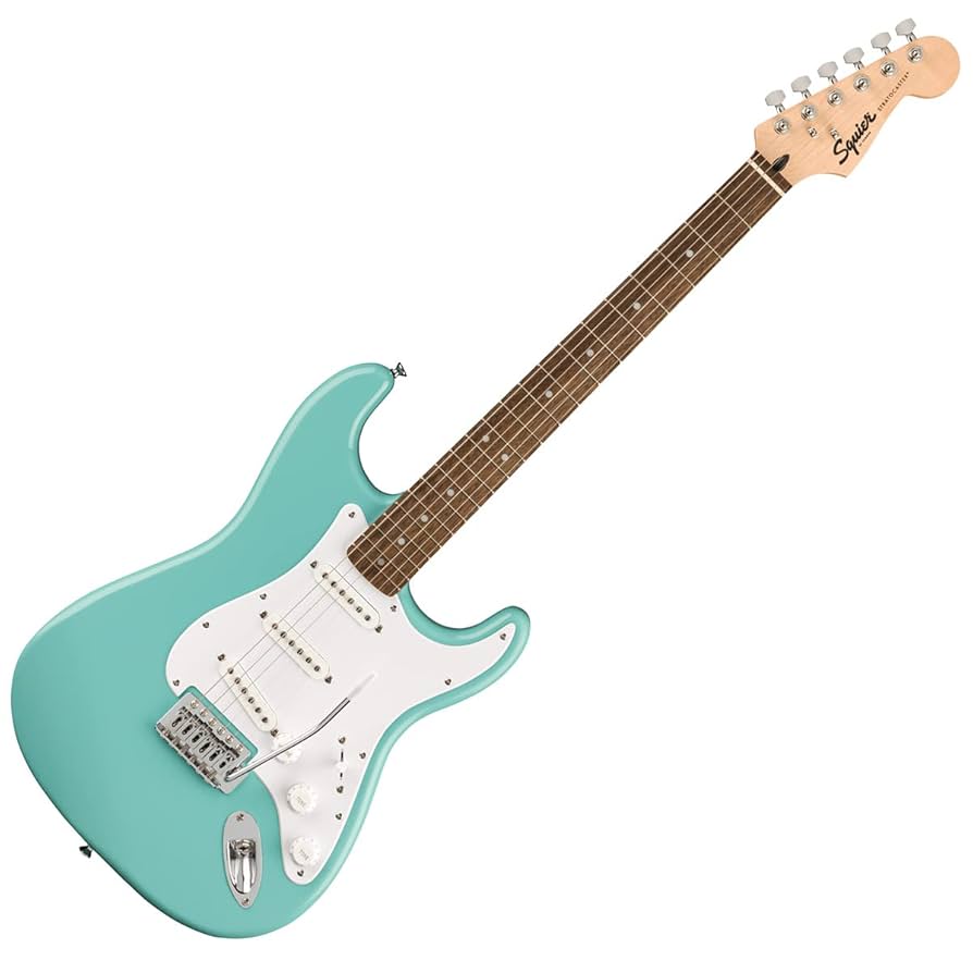 【美品】Squire BULLET STRAT 限定カラー サーフグリーン Squier Bullet Stratocaster Hardtail Limited-Edition Electric
