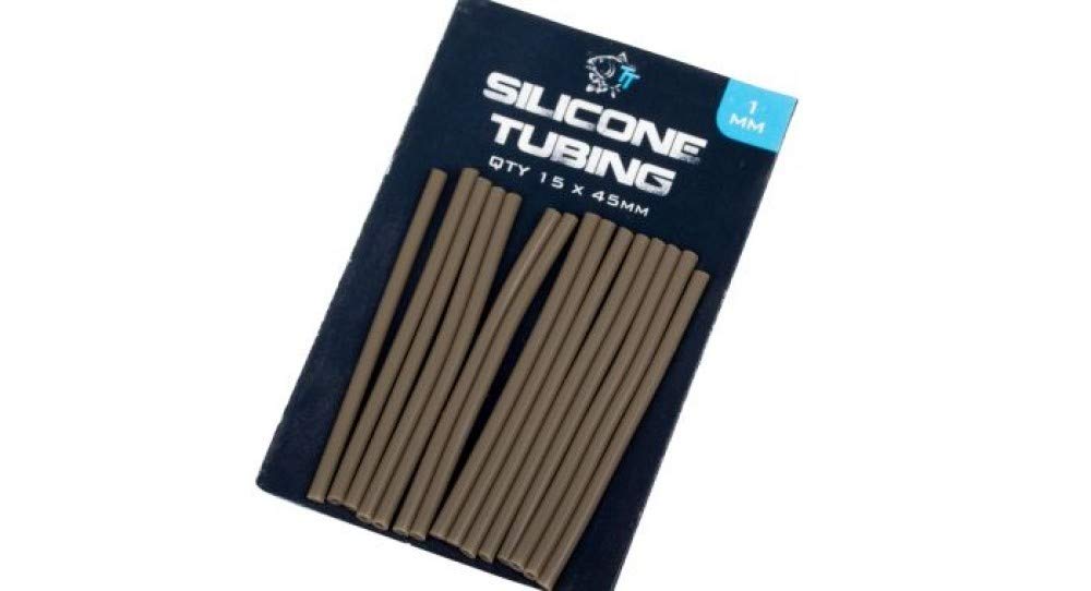 Nash Silicone Tube 1.0 mm Qty 15 x 45mm