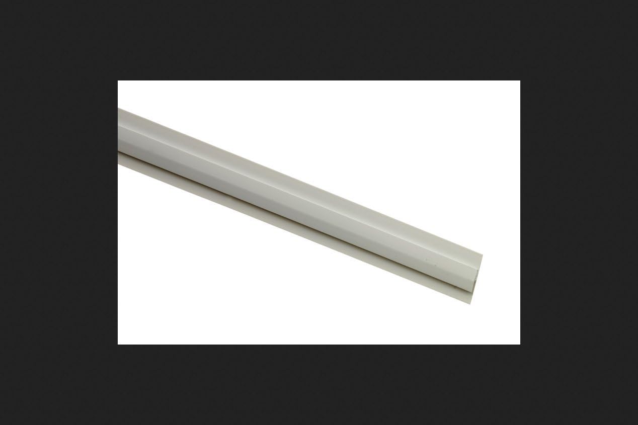 Sequentia Vinyl Molding Division Bar 1-1/2 " X 8 ' 8 ' White