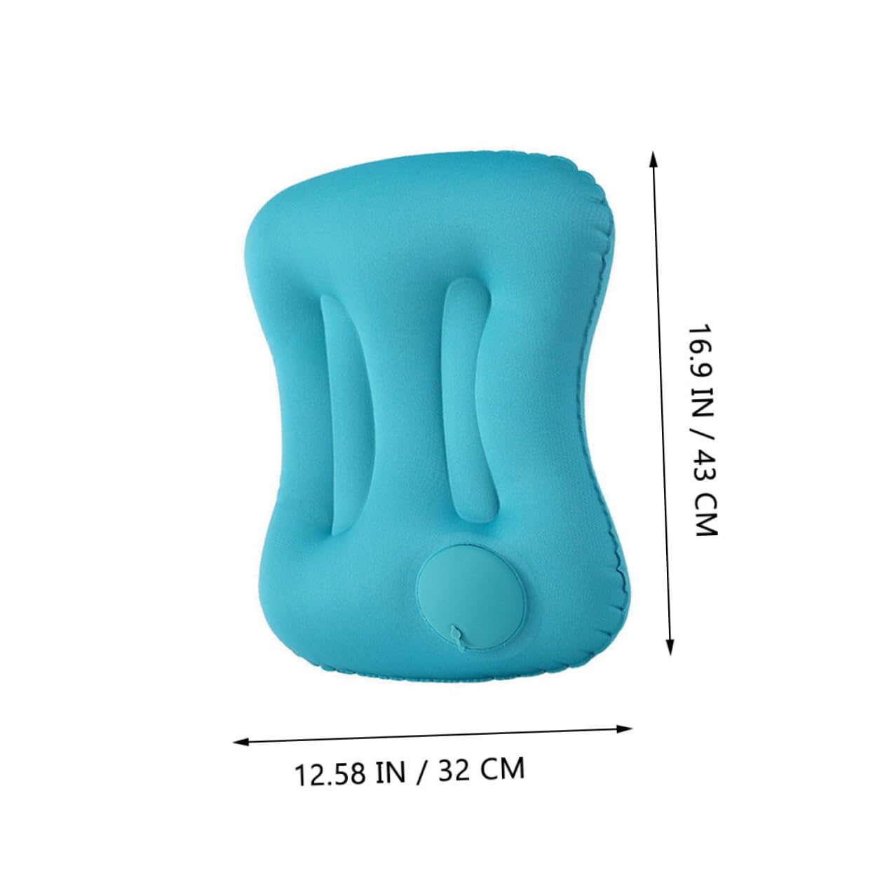 3pièces Coussin De Voyage Gonflable Oreiller Portable pour Camping Et Activités De Plein Pratique Et Confortable Pliable Et Facile à Transporter Couleur Vert