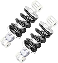 Amortecedor traseiro, 2 peças 125mm 750LBS Amortecedor de suspensão traseira para ATV Go-Kart Scooter 49cc Acessório