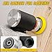 SI FANG 2'' 3'' Mini Orbital Air Sander High Speed Random Orbital Sander Detail Sanders for Auto Body Work, Latest Stable Version