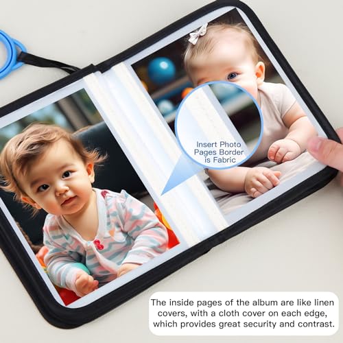 Niselity BABY PHOTO BOOK HOLDS 21 4X6 PHOTOS My First Photo Album thumb #3