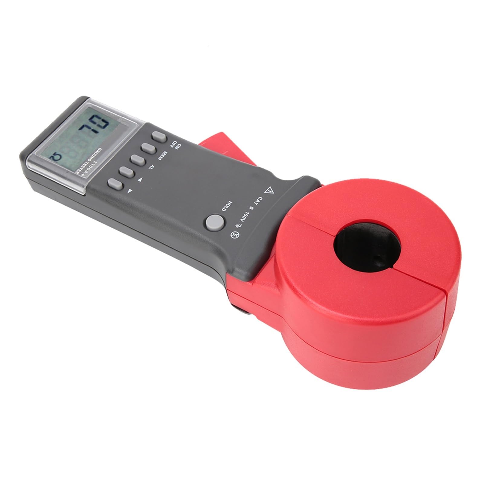 Tester di Resistenza, Pinza amperometrica del Tester di Resistenza al Suolo Resistente all'Usura a Bocca Rotonda for l'elettricista di Comunicazione di Ricerca scientifica di meteorologia