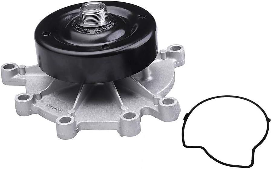 IRONTREE AW7163 Professional Water Pump Kit with Gasket for Dodge (Dakota Durango Ram 1500 Nitro), Jeep (Commander Grand Cherokee Liberty), Chrysler Aspen, 3.7L V6 4.7L V8 Engine, OE Replacement