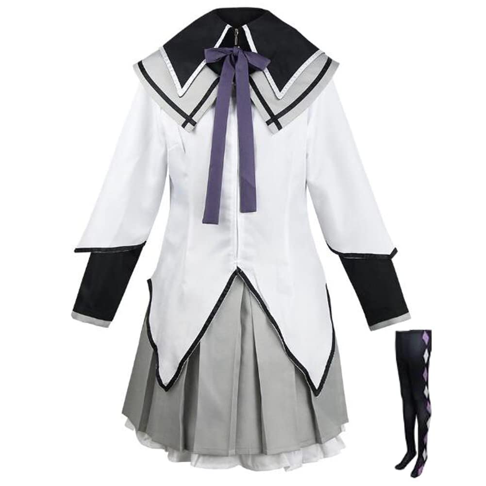 Okazaki Anime Homura Cosplay Costume Uniform Dress Halloween Outfit