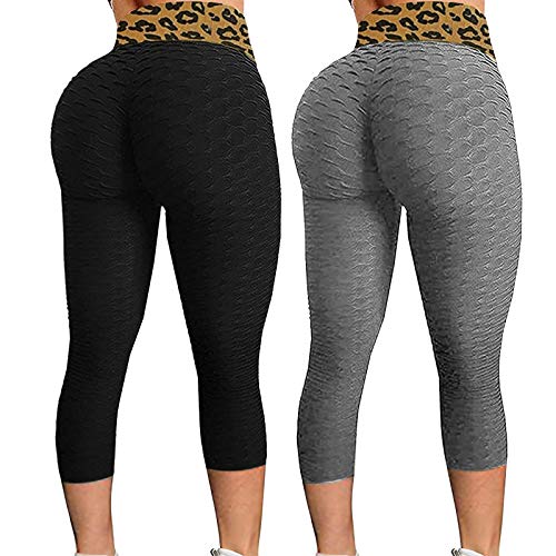 black leopard, red wolf marlon james capri leggings for women butt lift tummy control tiktok legging pants yoga leggings womens leggings butt liftpantsMulticolorBL