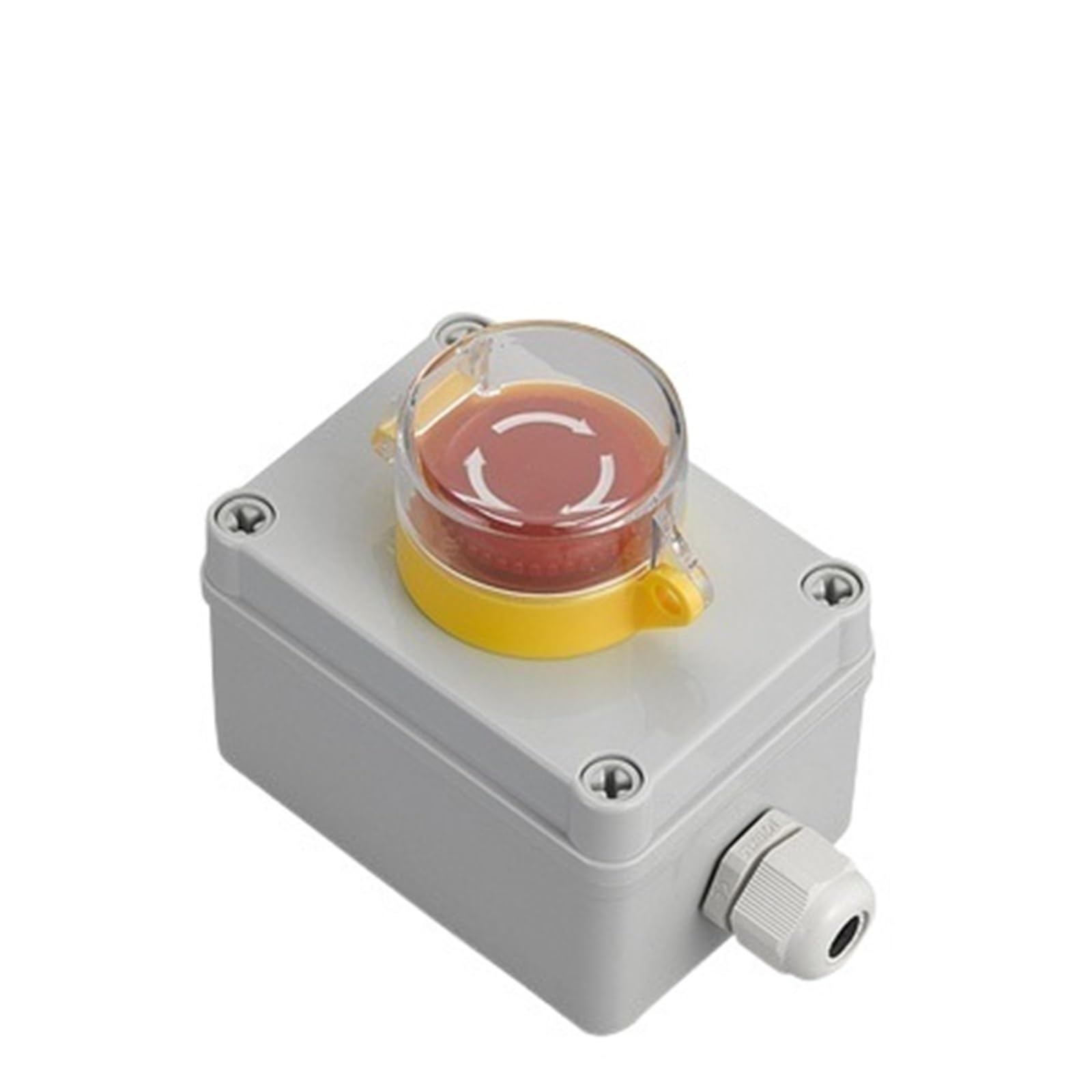 Réservoir d'eau automatisé avec boîte de commande à bouton fléché