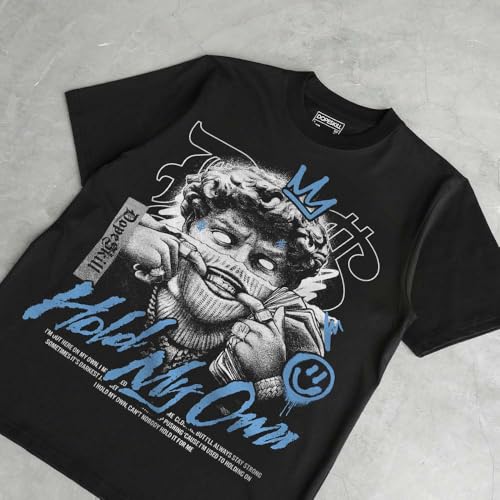 Image of DopeSkill Graphic Tee Streetwear Hip Hop Hypebeast Street Style Unisex T-Shirt Sneaker Colour Matching Shirts Cool Flexing