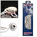 Luzhengyang Bike Chain 9 10 Folding Solid Chains Link - 116 Links Chain for Road Bike Racing - Compatible with Campagnolo Sram Drivetrain - Smooth Lubrication & Easy Installation - 6 7 8 Speed