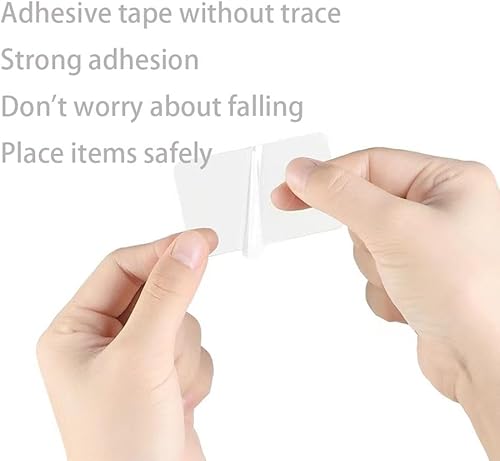 Miniatura 4 de Estante plegable para baño, 2 piezas, para baño, toalla de pared, herramienta práctica, sin perforaciones, para dormitorio, mesita de noche, soporte