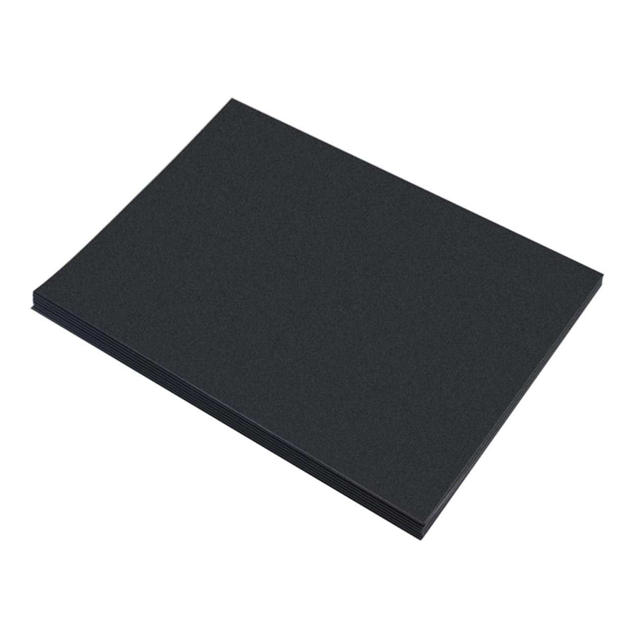 A4 Schwarzes Kartonpapier für Kinderkunst und Visitenkarten 100 Stück