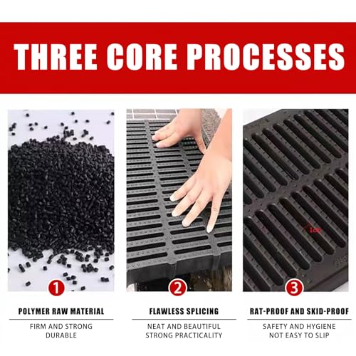 Grille d'égout durable et robuste pour sécuriser l'évacuation extérieure - 2