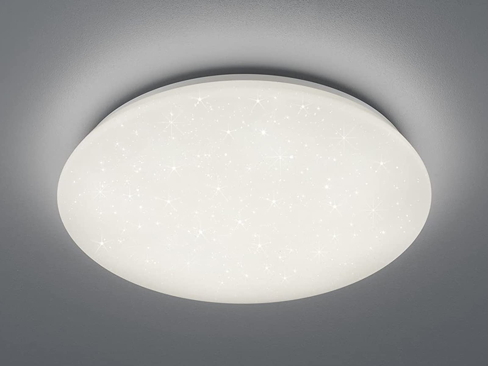 Reality Leuchten LED Deckenleuchte Potz R62603000, Acryl weiß, inkl LED 21 Watt, |