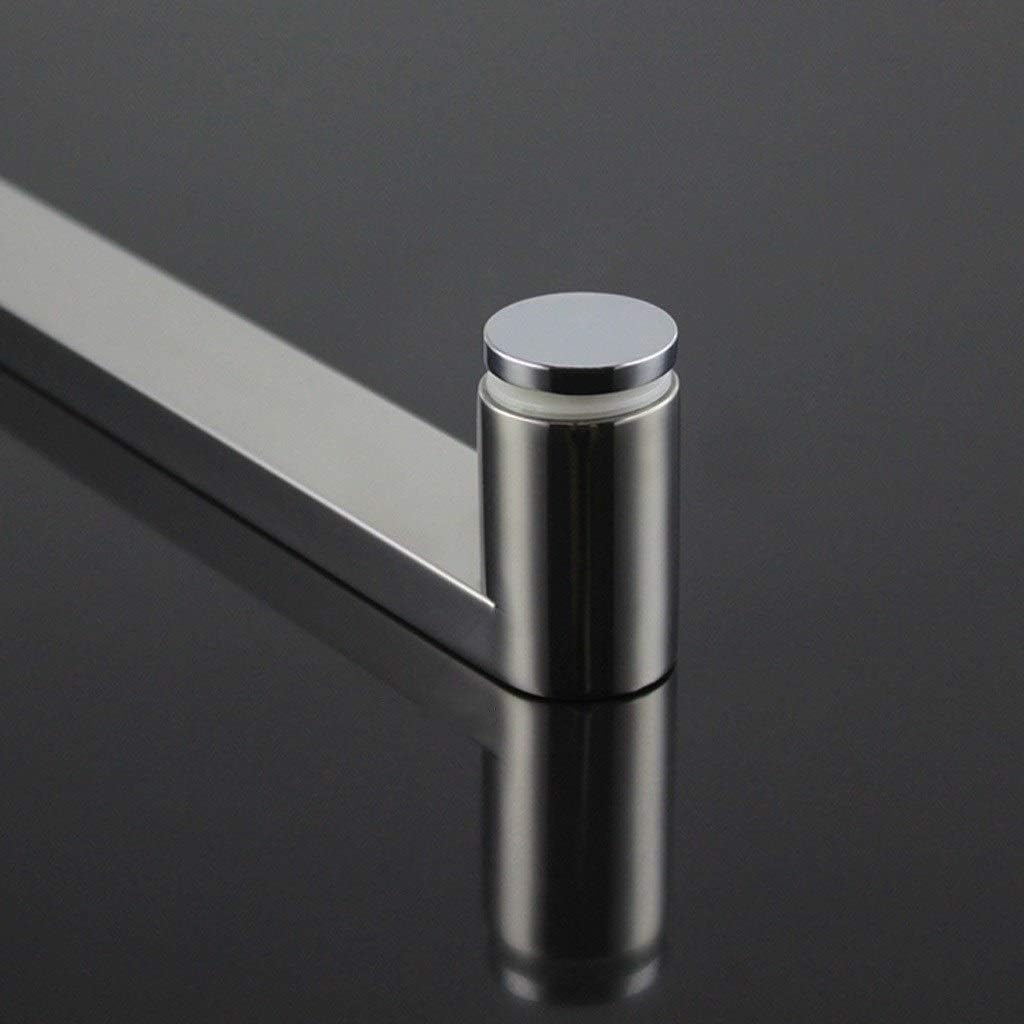 Single Shower Glass Door Handle Pull Replacement Set with Washers,Bathroom Door Knobs for Doors Interior/Exterior,Chrome Polished Finish