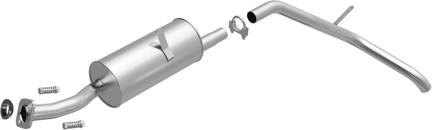 BRExhaust Replacement Exhaust System Kit 106-0223: Compatible with 1986-1995 Suzuki Samurai 1.3L