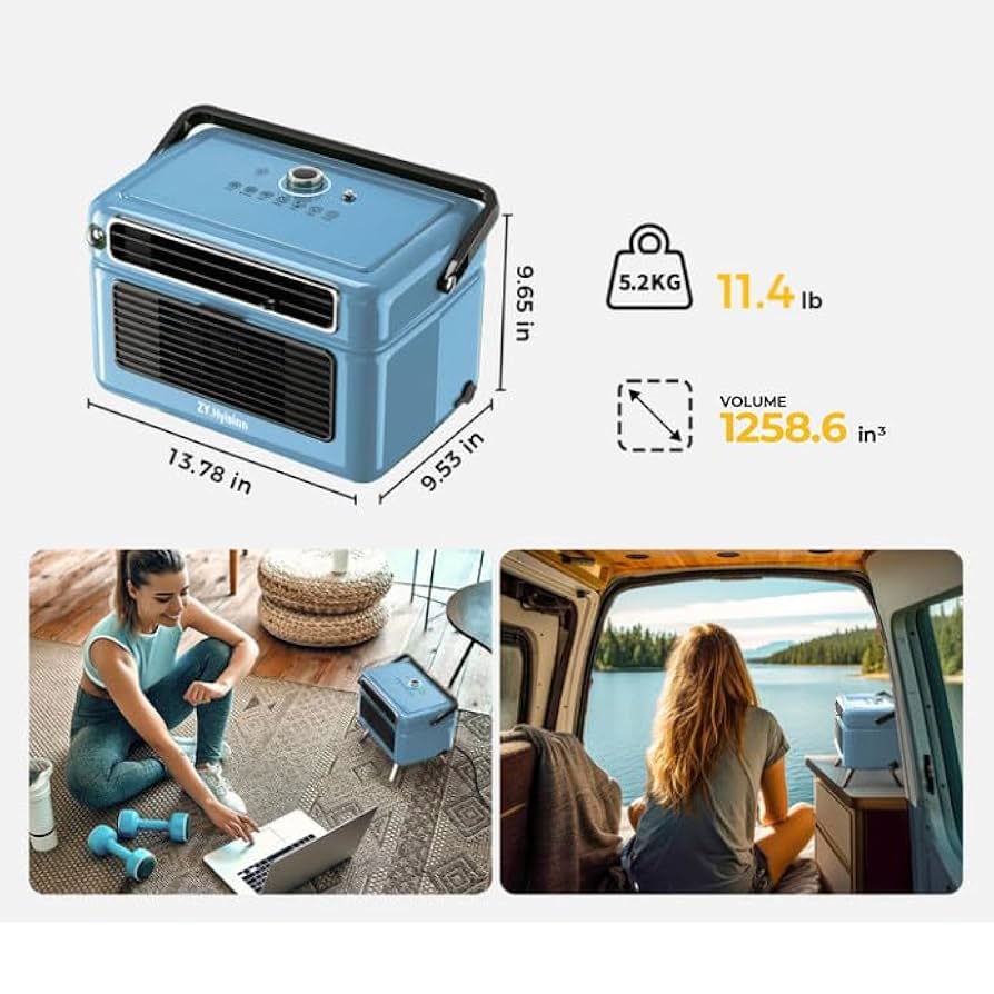 Amazon.com: Portable Air Conditioner, 2000BTU Compact Air