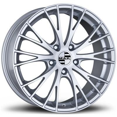 CERCHIO IN LEGA MAK RENNEN 8x19 5x112 ET21 SILVER