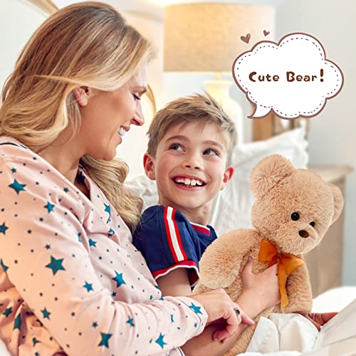 Maogolan Teddy Bear Stuffed Animal 2 Pack Brown Bear Plush For Baby Shower Or Boys Girls Birthday Gift 18 Inch Bear Plushies Toy #TOP3