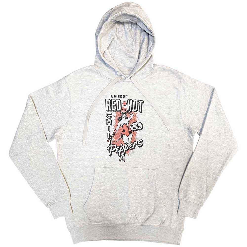 Rock Off officially licensed products Red Hot Chili Peppers In The Flesh Pullover Hoodie L