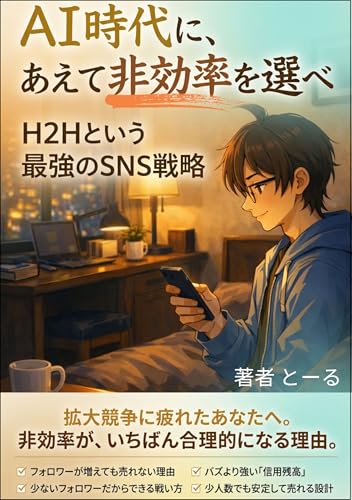 AI時代に、あえて非効率を選べ: H2Hという最強のSNS戦略