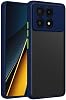 Case Compatible with Spia Xiaomi Poco X6 Pro Navy Blue Ossa Cover Original (Compatible with Xiaomi Poco X6 Pro, Navy Blue)
