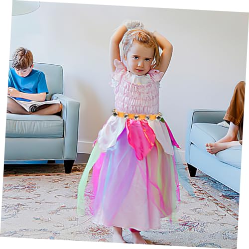 ifundom Sino De Cintura Infantil Sinos De Tornozelo Sino De Pulso De Mão Cinto De Dança Do Ventre Pa