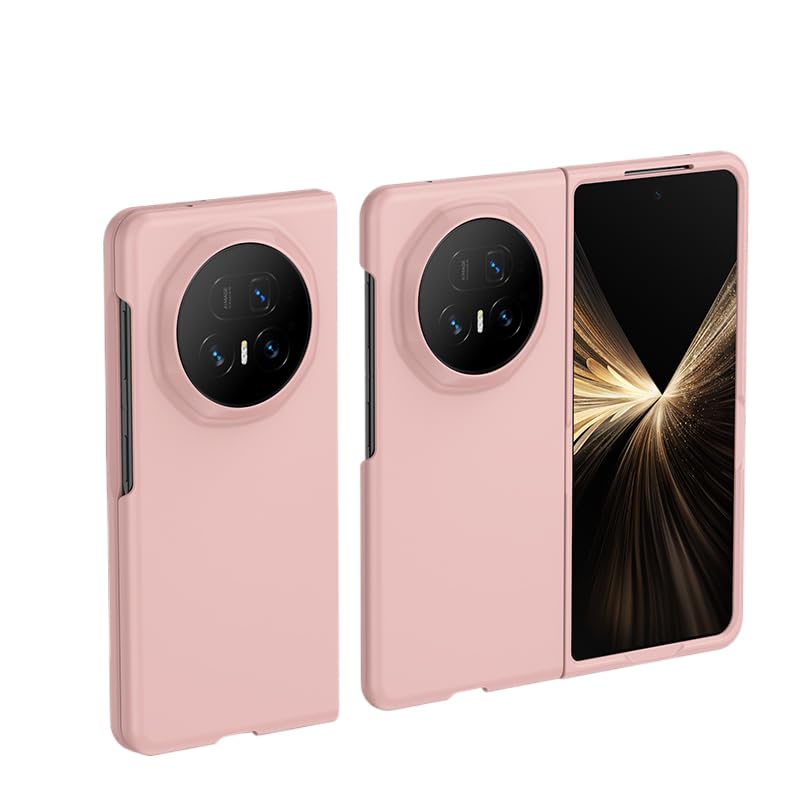 Coque Honor Magic V5 rose ultra fine en polycarbonate rigide