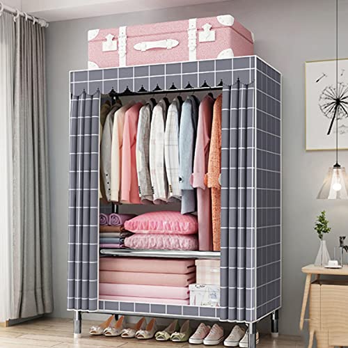 Placard à vêtements pliable en tissu pour remédier au manque de rangement