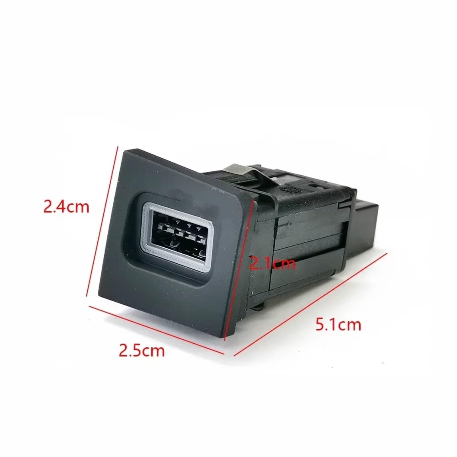 Aux USB carga Módulo Consola USB Compatible Con VW Para CC 2011 2012 Para Magotan B6 Coche Cargador Carga Rápida QC3.0 Adaptador Carga Teléfono Salida