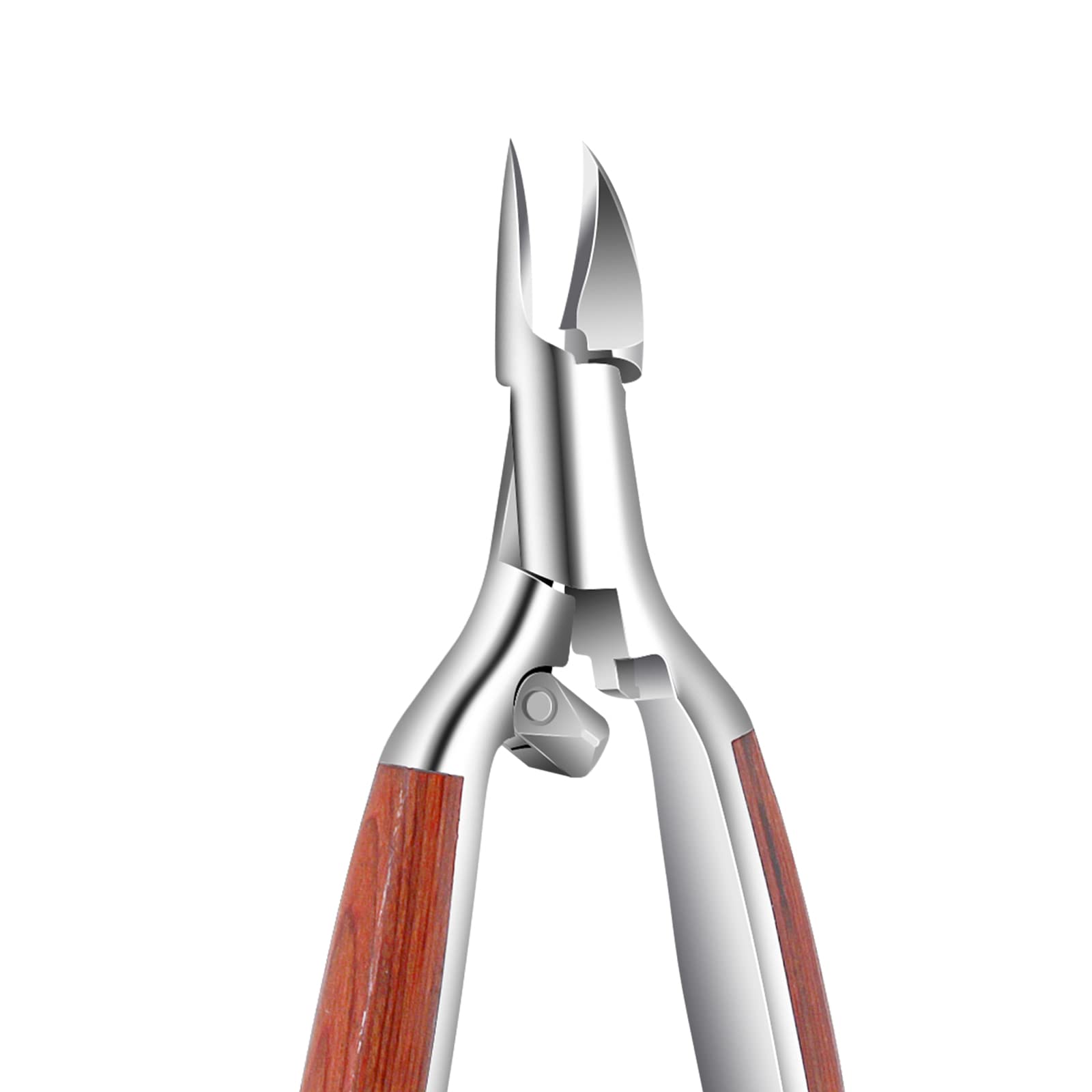 Podiatrist Toenail Clippers, Professional Thick & Ingrown Toe Nail Clippers for Men & Seniors Moosec Heavy Duty Nail Clippers for Thick Nails, Podiatry Tools Professional for Men, Women, Seniors