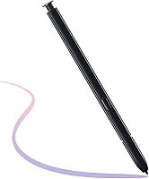 Vista 2 de Paquete de 2 bolígrafos Galaxy S22 Ultra de repuesto para Samsung Galaxy S22 Ultra 5G S Pen Stylus Pen (sin Bluetooth) (negro)