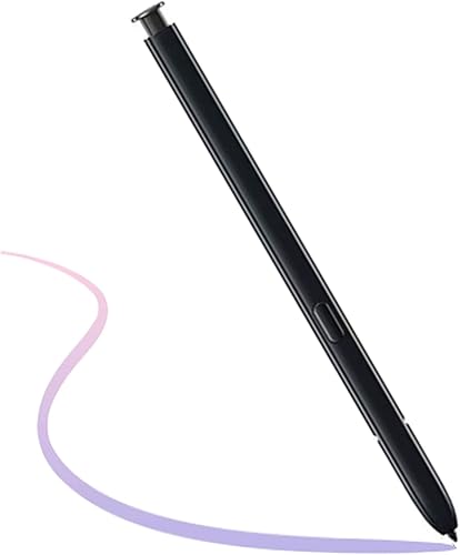 Miniatura 2 de Paquete de 2 bolígrafos Galaxy S22 Ultra de repuesto para Samsung Galaxy S22 Ultra 5G S Pen Stylus Pen (sin Bluetooth) (negro)