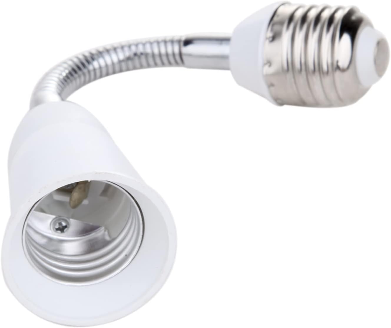 E27 LED Light Bulb Lamp Holder Flexible Extension Adapter Socket Lamp Holder (Size : 20cm)