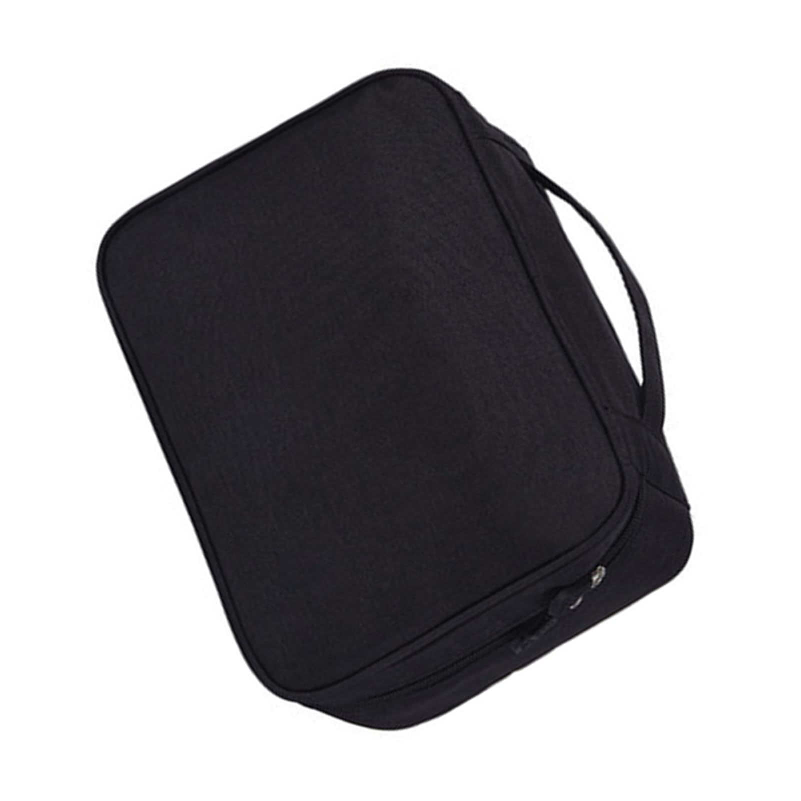 Ejoyous Borsa da Viaggio Organizer per Elettronica, Custodia per Cavi in ​​tessuto Cationico 9,6 X 7,1 X 4 Pollici con Divisori Regolabili Cinghie Elastiche Superficiali Impermeabili per Viaggi