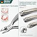 DEOU Kit Grooming Nail Clippers Set 11 in 1 Stainless Steel Professional Manicure Kit Nail Clippers Set for Women, 11pcs Luxurious Personal Care Manicure Nail Gift Set for Travel or Home