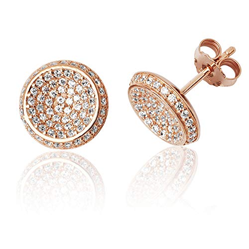 Boucles d'oreilles argent 925 anti-allergie oxyde de zirconium