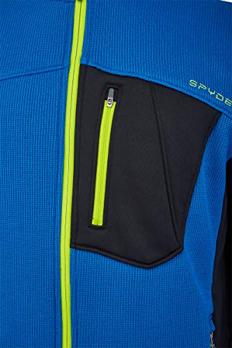 Image of Spyder Men's Bandit Hybrid Full Zip Mid Layer Jacket