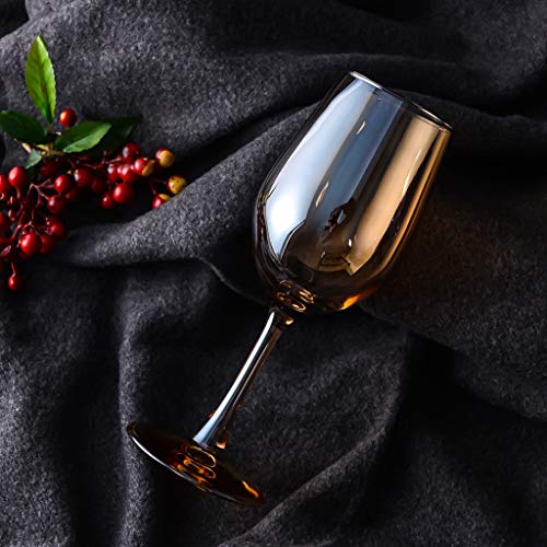 Copas de champán arco iris de vidrio colorido para vino cristal tinto colección flauta 4